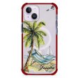 Summer on the beach iPhone 12 MagSafe Compatible Ultra Shockproof Case Fashion