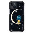 Cute Girl Moon iPhone 14 Plus MagSafe Compatible Ultra Shockproof Case on Sale