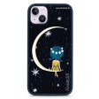 Cute Girl Moon iPhone 14 Plus MagSafe Compatible Impact Guard Bumper Case Supply