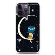 Cute Girl Moon iPhone 14 Pro Max Impact Guard Bumper Case Online Hot Sale