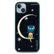 Cute Girl Moon iPhone 13 Impact Guard Bumper Case Hot on Sale