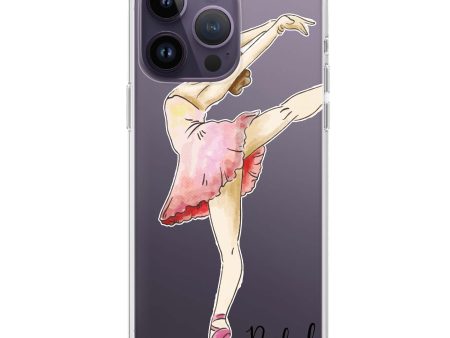 Ballet Girl iPhone 14 Pro Max Ultra Clear Case For Cheap