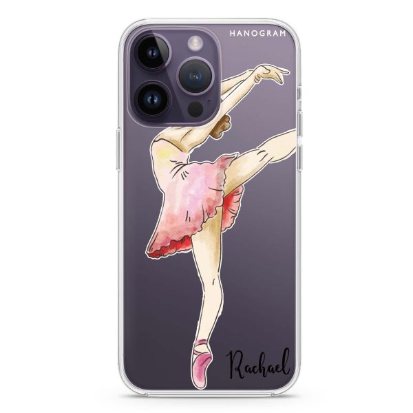 Ballet Girl iPhone 14 Pro Max Ultra Clear Case For Cheap