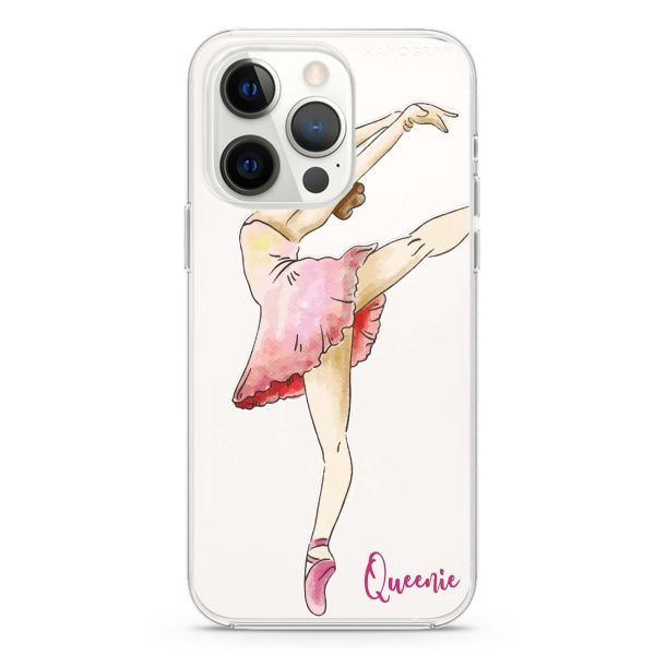 Ballet Girl iPhone 14 Pro Max Ultra Clear Case For Cheap