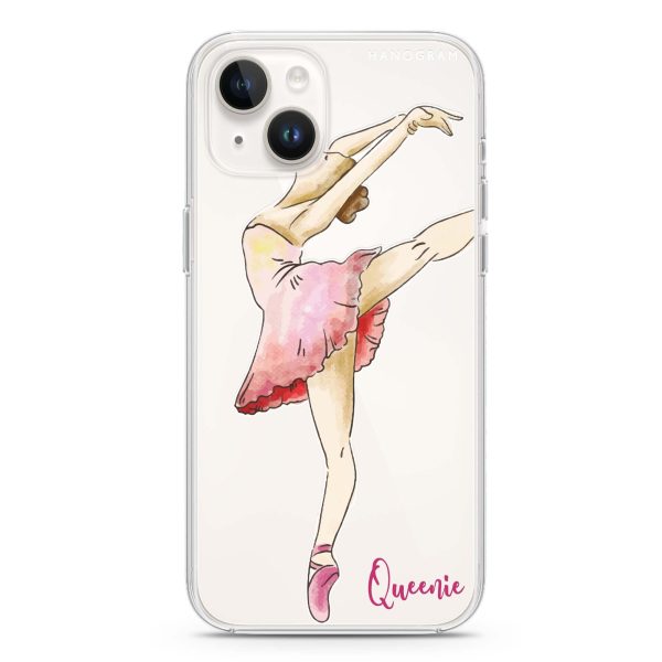 Ballet Girl iPhone 14 Plus Ultra Clear Case For Discount