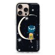 Cute Girl Moon iPhone 14 Pro Max MagSafe Compatible Ultra Clear Case Discount