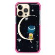 Cute Girl Moon iPhone 14 Pro MagSafe Compatible Ultra Shockproof Case For Discount