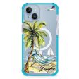 Summer on the beach iPhone 12 MagSafe Compatible Ultra Shockproof Case Fashion