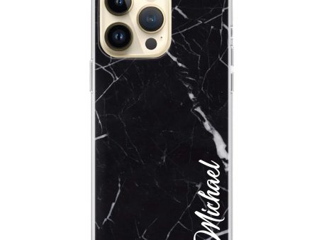 Black Marble – Deep Love iPhone 13 Pro MagSafe Compatible Ultra Clear Case Online Sale