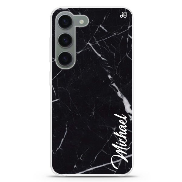 Black Marble – Deep Love Samsung Galaxy Ultra Clear Case For Cheap