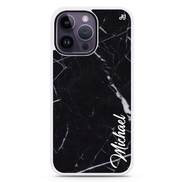 Black Marble – Deep Love iPhone 15 Pro Max Impact Guard Bumper Case Supply