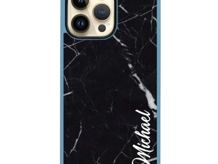 Black Marble – Deep Love iphone 13 pro max Impact Guard Bumper Case Online Sale