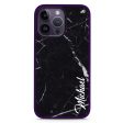 Black Marble – Deep Love iPhone 15 Pro Impact Guard Bumper Case Sale