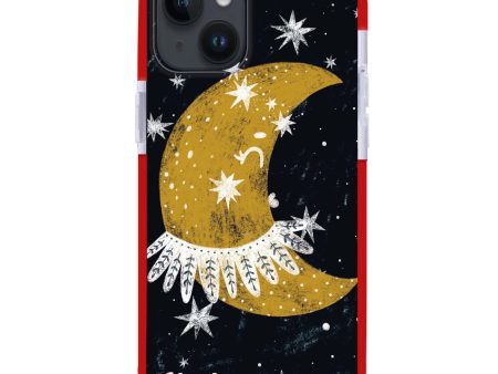 Cute Half Moon iPhone 13 Mini Ultra Shockproof Case Sale