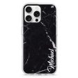 Black Marble – Deep Love iPhone 14 Pro Max MagSafe Compatible Ultra Clear Case Sale