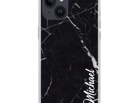 Black Marble – Deep Love iPhone 13 MagSafe Compatible Ultra Clear Case on Sale