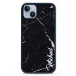 Black Marble – Deep Love iPhone 15 Plus Impact Guard Bumper Case Fashion