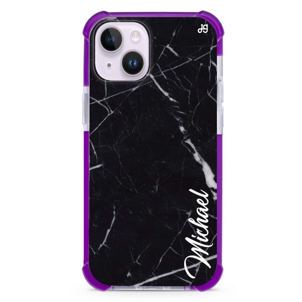 Black Marble – Deep Love iPhone 12 Mini Ultra Shockproof Case For Cheap