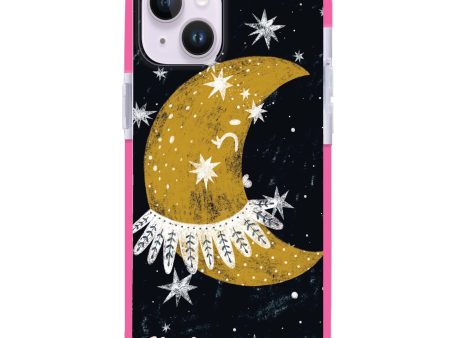 Cute Half Moon iPhone 12 Mini Ultra Shockproof Case Hot on Sale