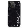 Black Marble – Deep Love iPhone 15 Pro Impact Guard Bumper Case Sale