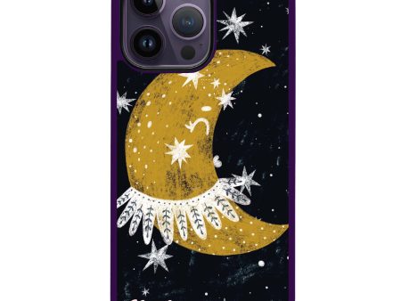 Cute Half Moon iPhone 13 Pro Impact Guard Bumper Case For Discount