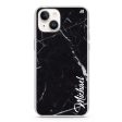 Black Marble – Deep Love iPhone 14 Plus MagSafe Compatible Ultra Clear Case Online now