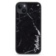 Black Marble – Deep Love iPhone 14 Impact Guard Bumper Case Online Sale