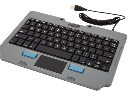 Gamber-Johnson:  Rugged Lite Keyboard US English. Use with quick release keyboard tray (7160-1470-00) For Sale